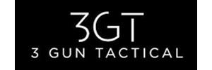 Logo: large white letters '3GT' over smaller white text '3 Gun Tactical' on a black background