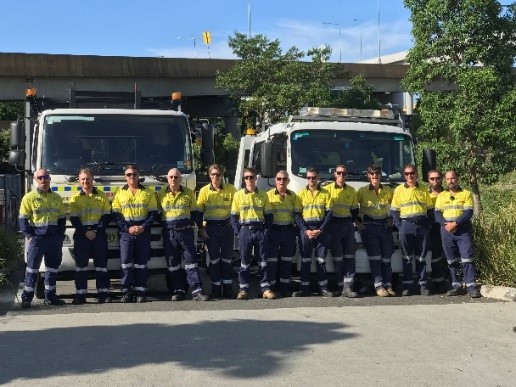 Brisbane Motorway Services  team photo