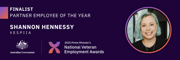 Finalist banner - Partner employee of the year - Shannon Hennessy