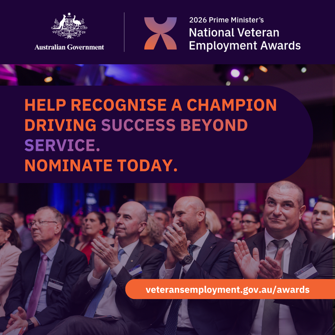 Image reads help recognise a champion driving success beyond service, nominate them today.