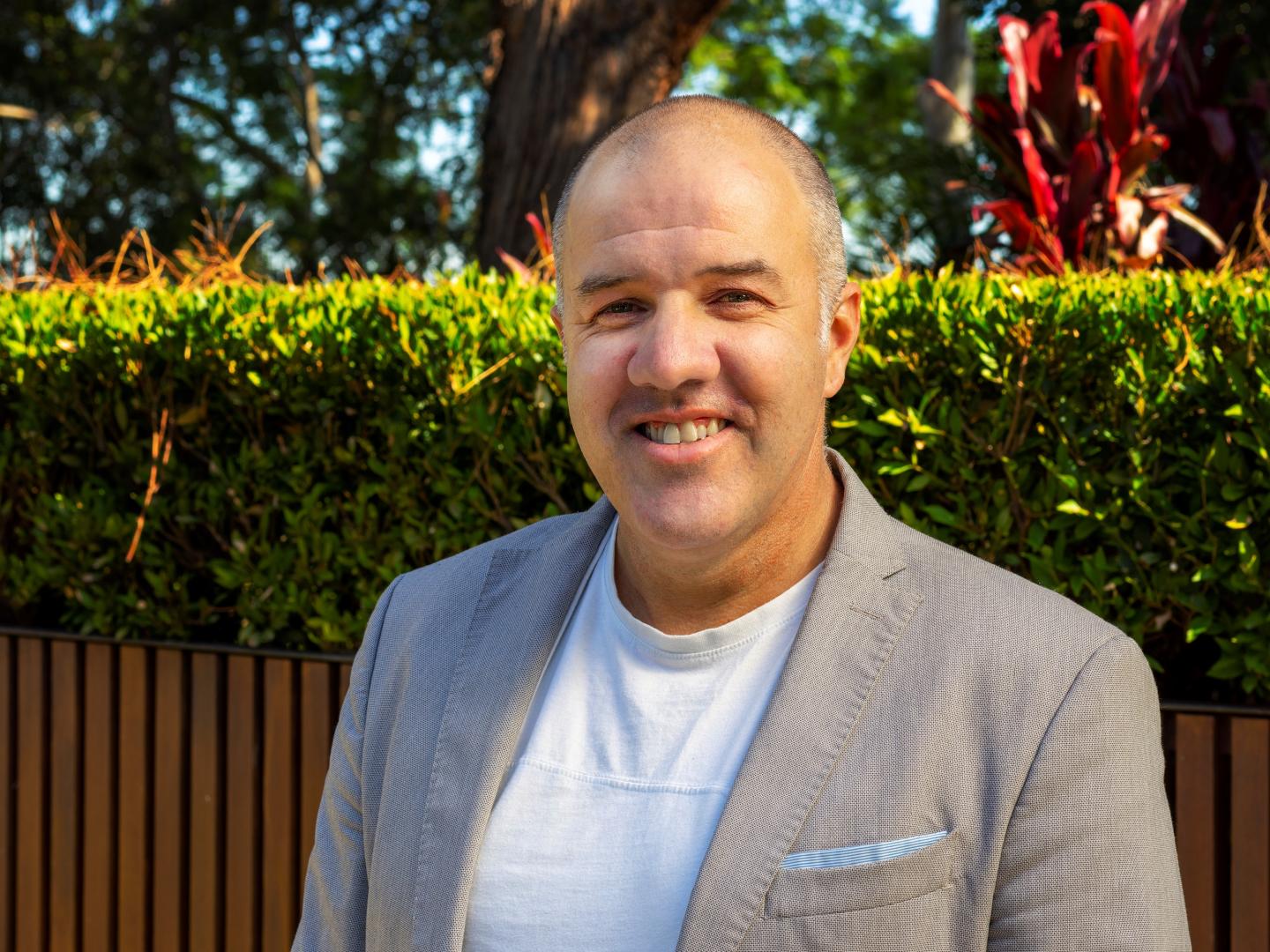 Peter Liston outside
