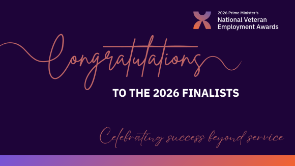 Congratulations to the 2026 finalists - Celebrating success beyond service