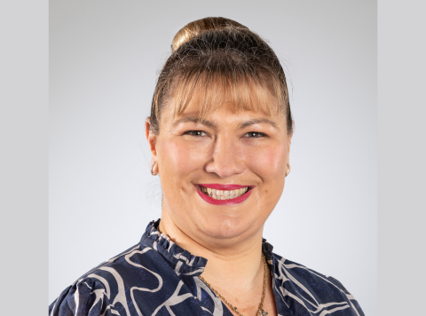 Headshot of a smiling woman