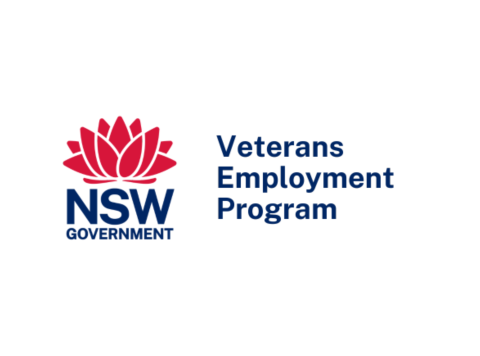 NSW Veterans Employment Program logo