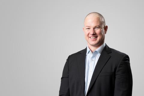 Smiling man in suit