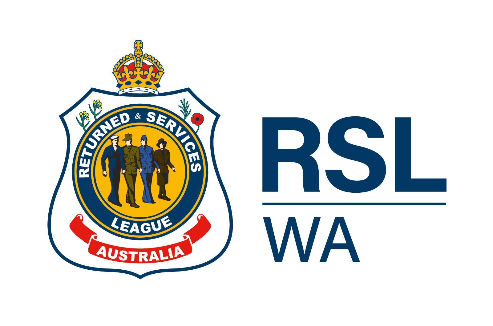 The Returned & Services League of Australia WA Branch Incorporated (RSLWA) logo